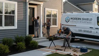 Professional door installation by vinyl siding experts in Pittsburgh, PA