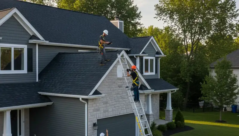 Professional roof inspection service by vinyl siding experts in Pittsburgh, PA