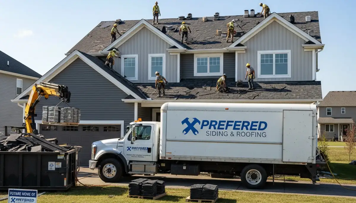 Roof replacement and vinyl siding installation by Next Level Exteriors in Pittsburgh, PA