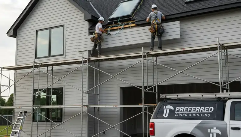 Professional skylight installation on vinyl siding home in Pittsburgh, PA by Next Level Exteriors