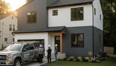 Vinyl siding installation service in Pittsburgh, PA for residential exterior remodeling