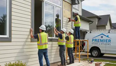 Professional window installation by vinyl siding experts in Pittsburgh, PA